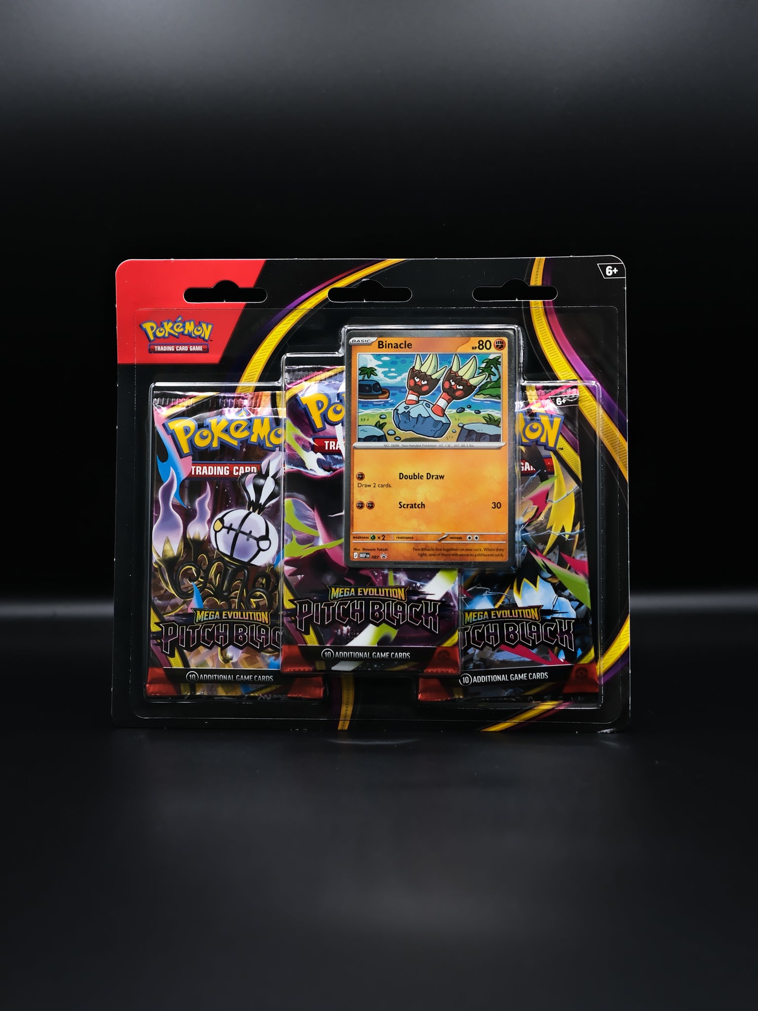 Pokemon Pitch Black 3 Pack Blister