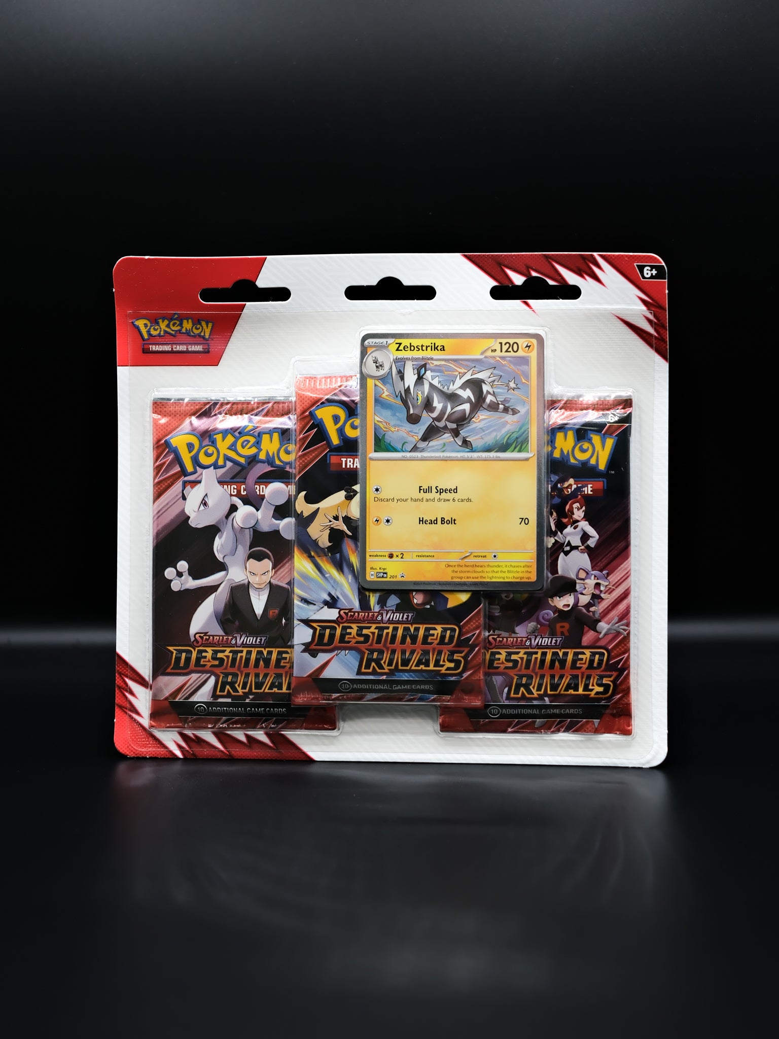 Pokemon Destined Rivals 3 Pack Blister