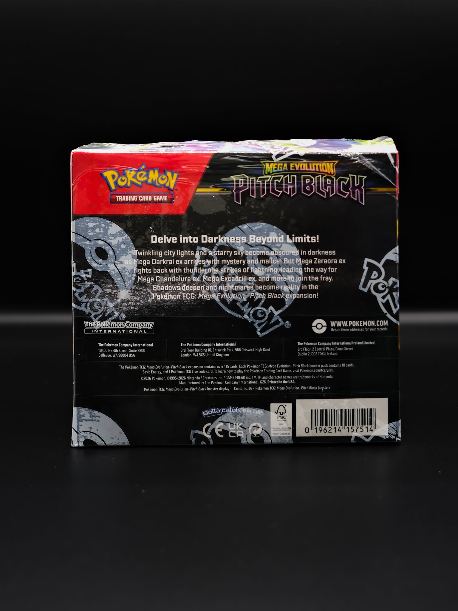 Pokemon Pitch Black Booster Box
