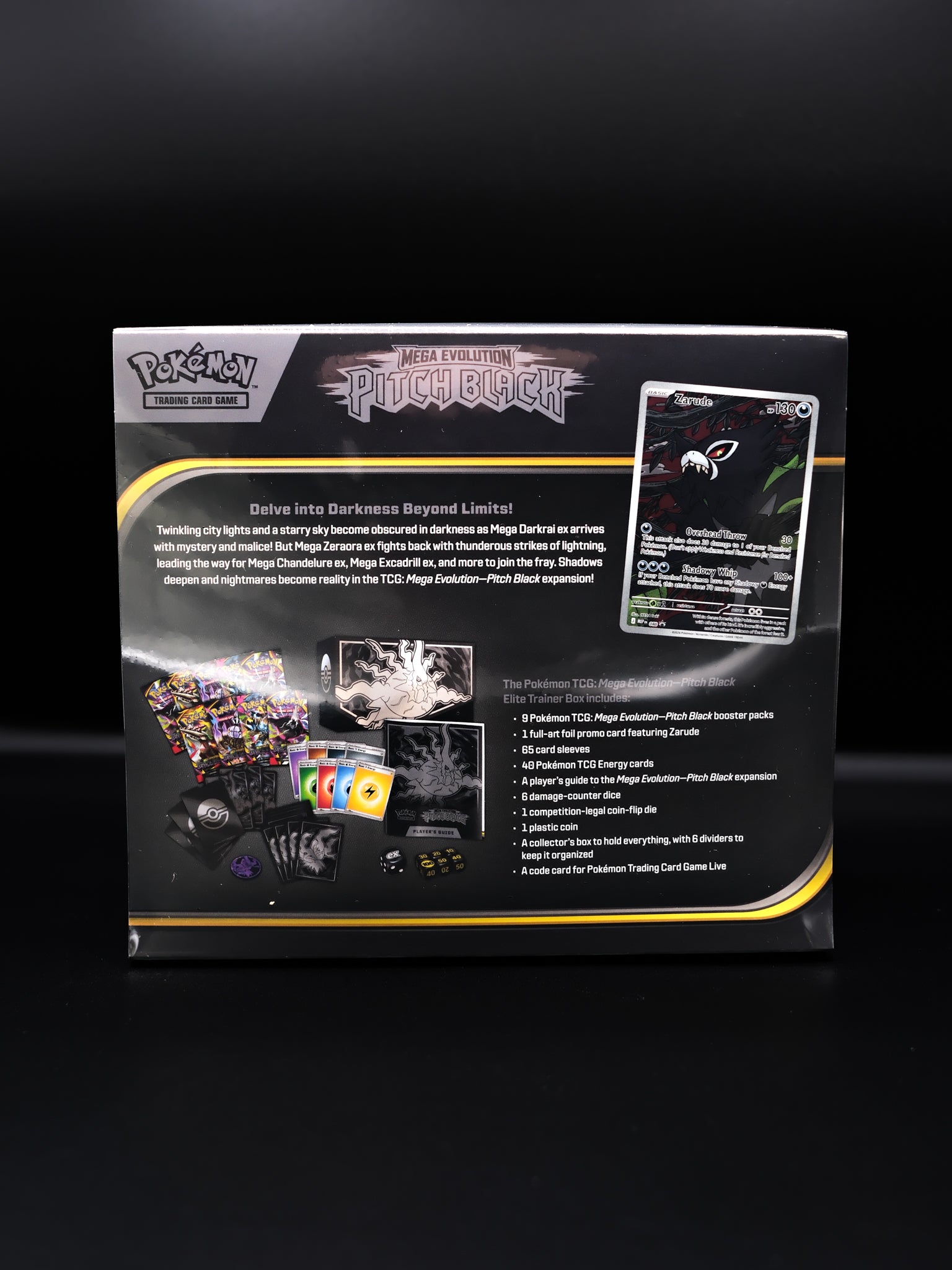 Pokemon Pitch Black Elite Trainer Box