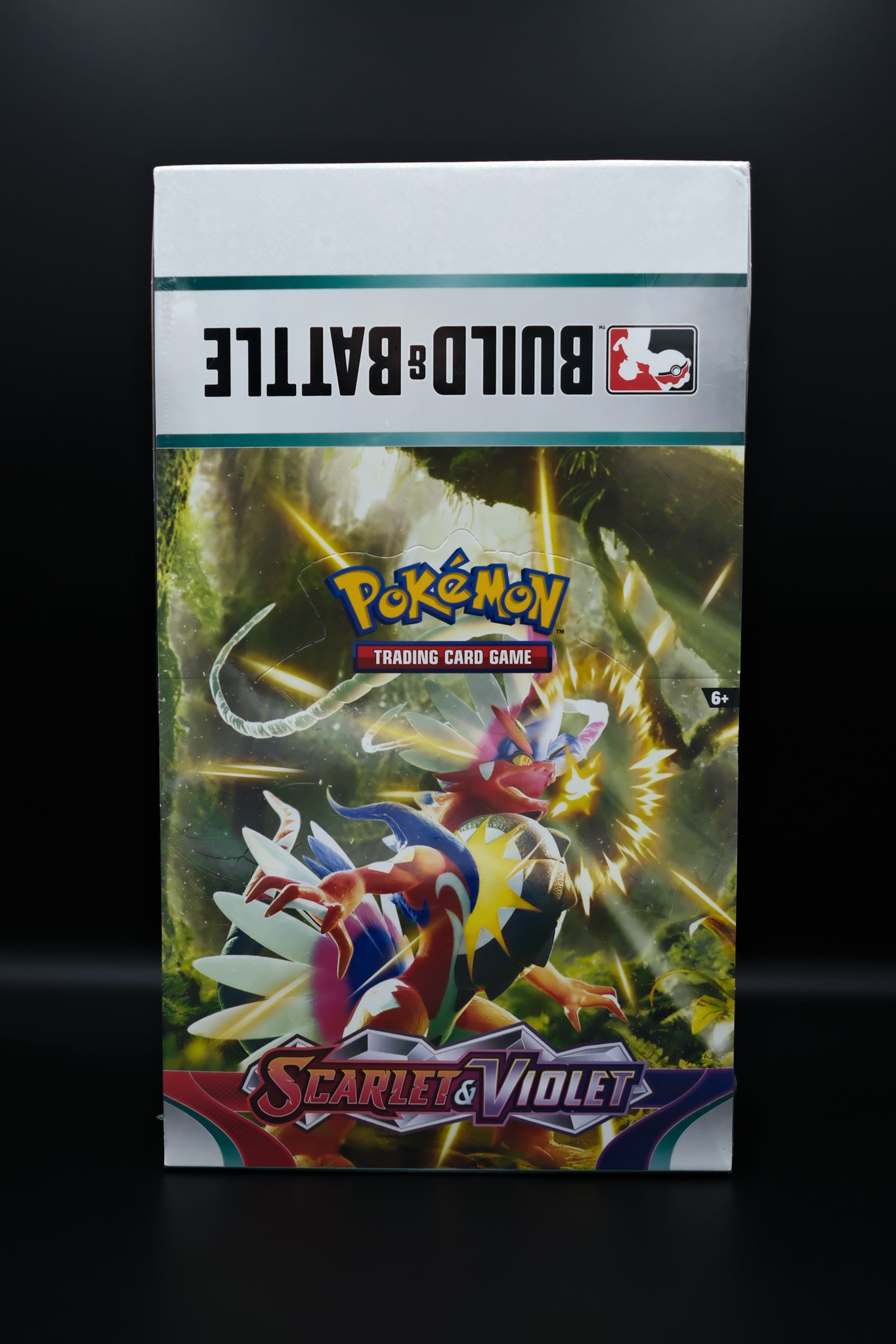 Pokemon Scarlet and Violet Build and Battle Sealed Display