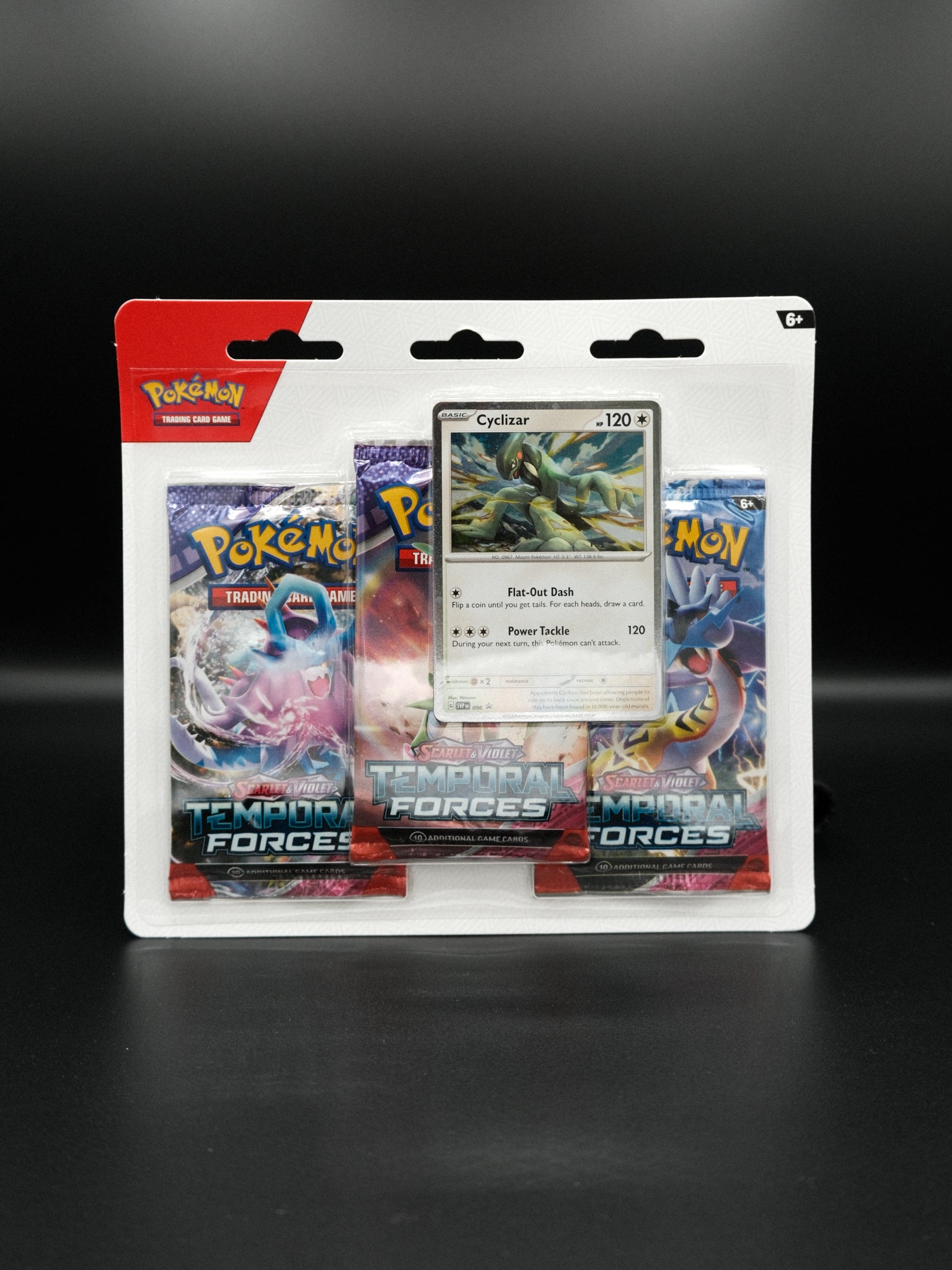 Pokemon Temporal Forces 3-Pack Blister