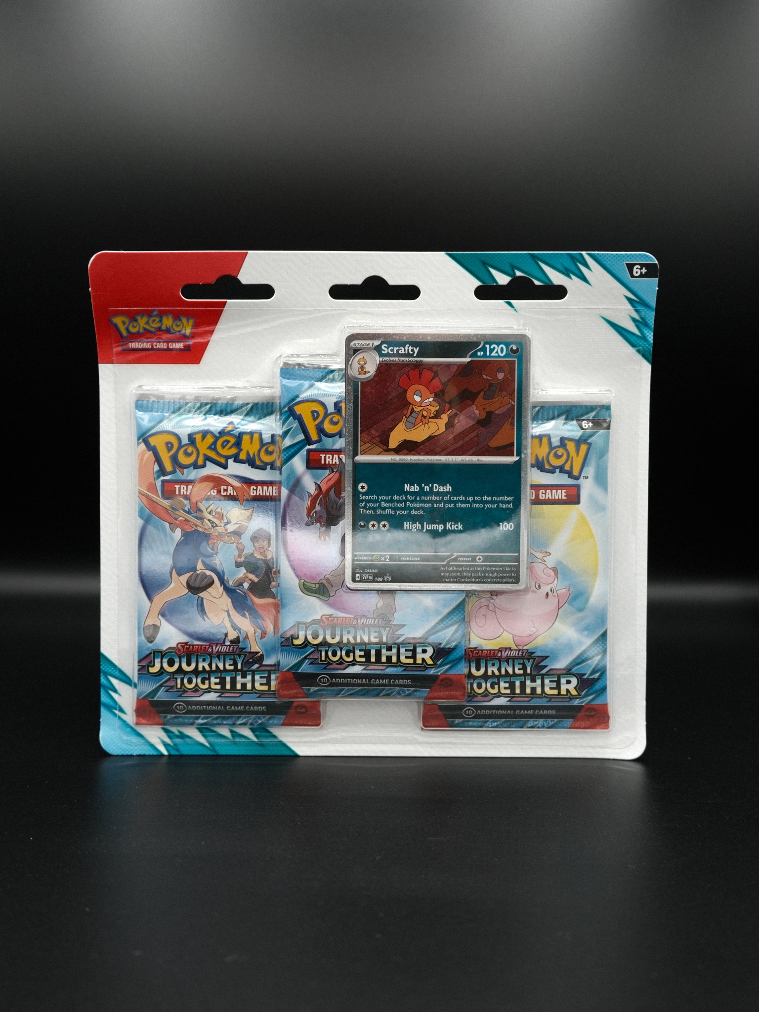 Pokemon Journey Together 3-Pack Blister