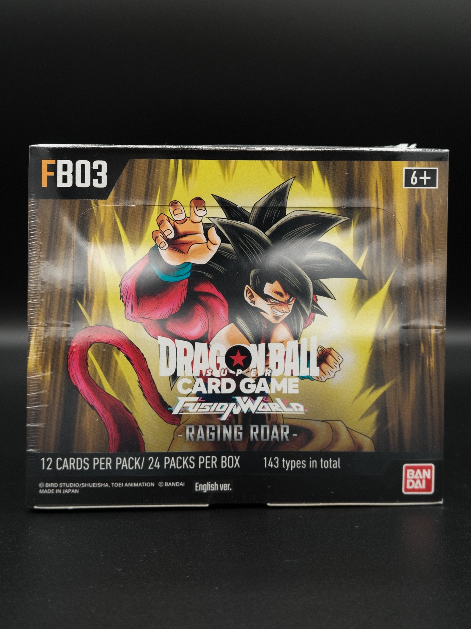 dragon ball raging roar booster box Super The artwork on the box is a knockout Dragon Ball Super TCG: Fusion